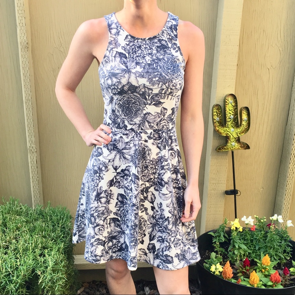Floral Halter dress